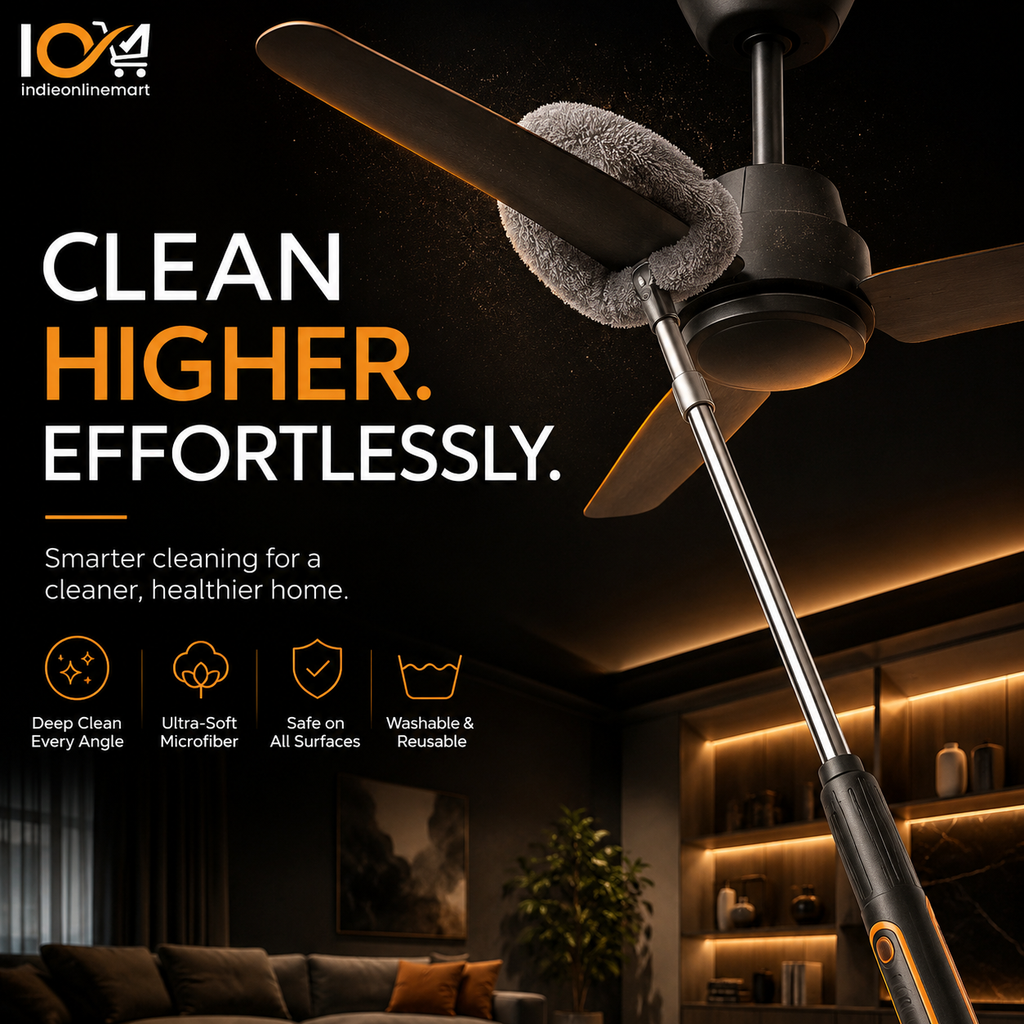 Easy Injury Less | Fan Cleaning Brush