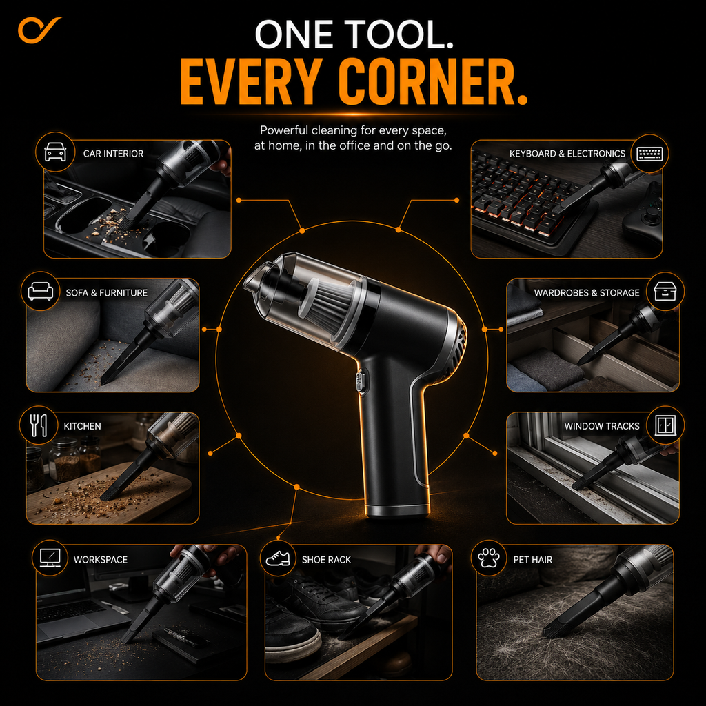 Useful Dust Reach Tool